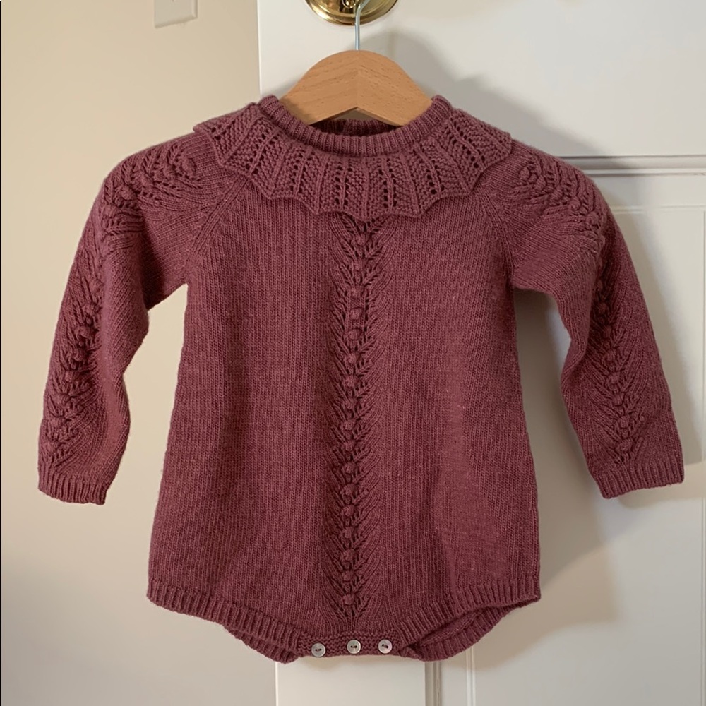 Emile et Ida Knit One Piece - Mauve